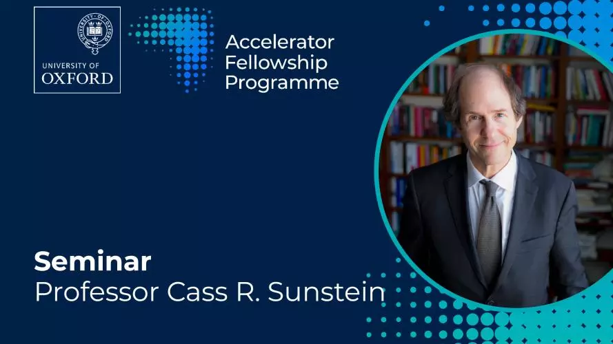 Professor Cass Sunstein Seminar Event