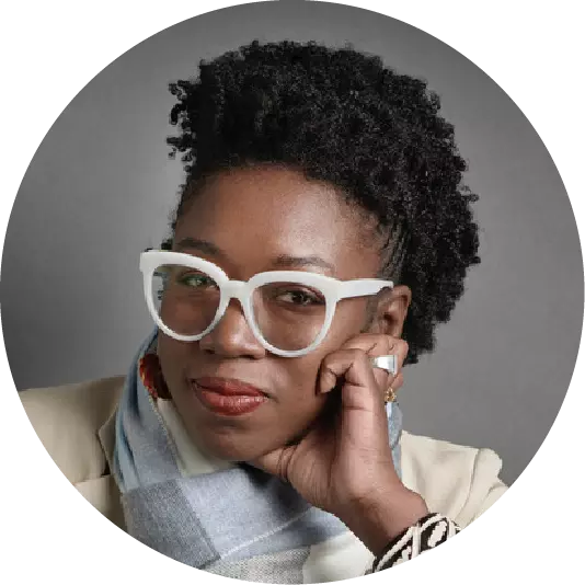 Dr Joy Buolamwini headshot